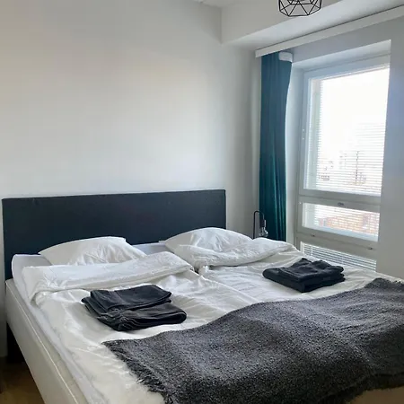 Two Bedroom Sea View Sauna Warm Stable Charging 오울루